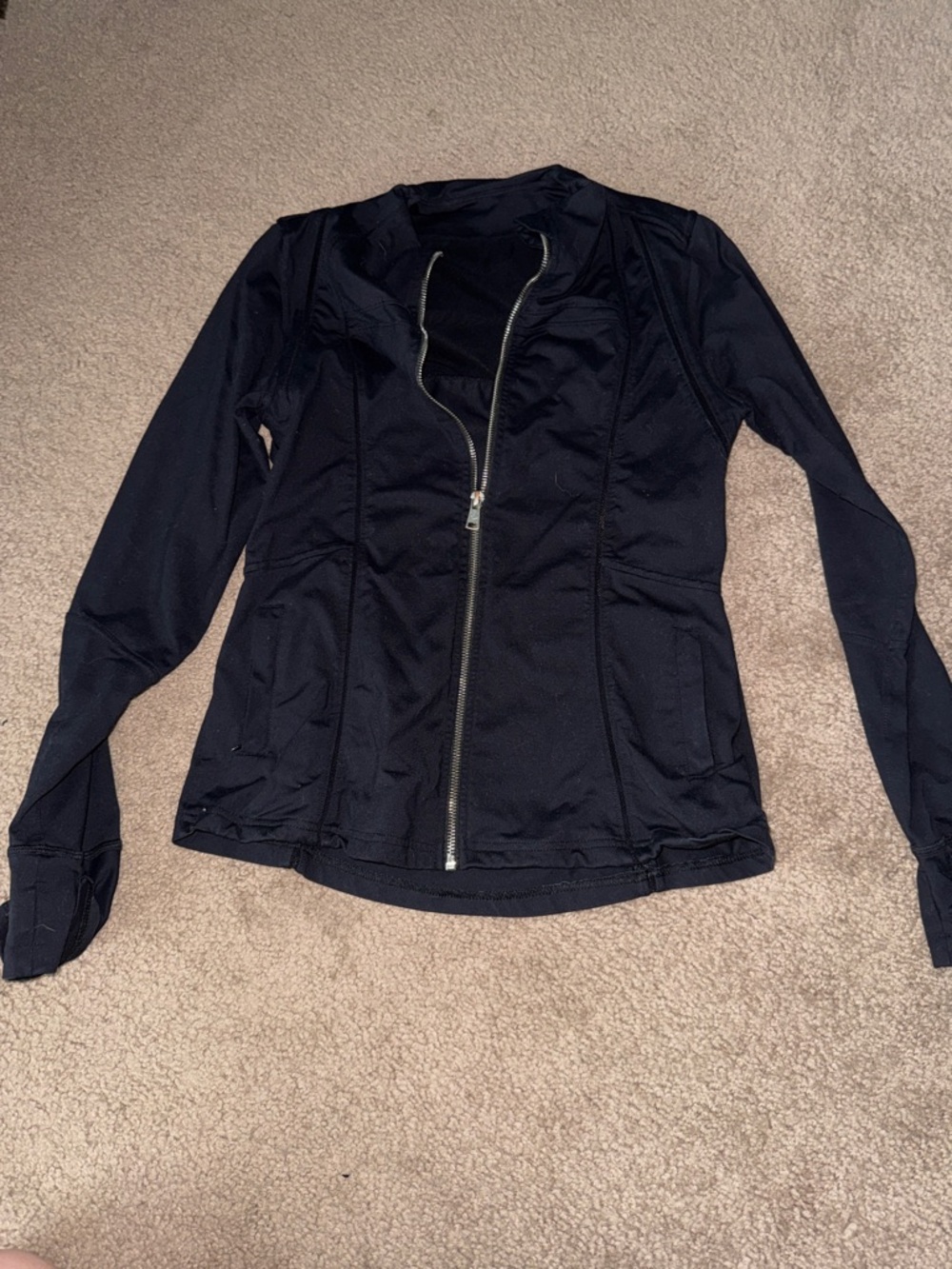 Society Women's Black Full-Zip Bomber Jacket